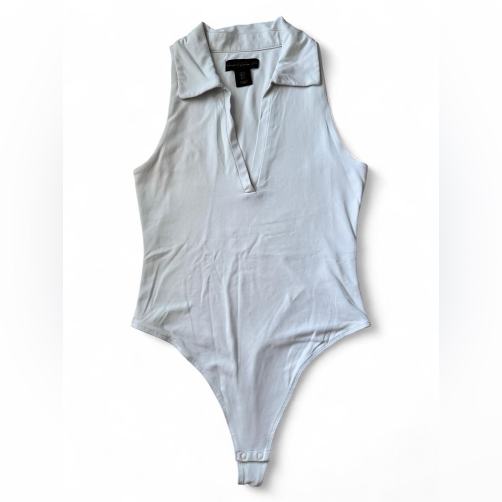 House of Harlow 1960 white bodysuit